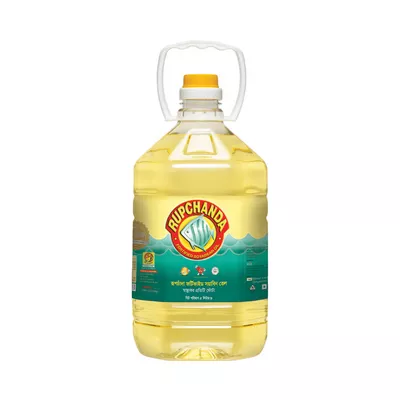 Rupchanda Fortified Soyabean Oil (5ltr)